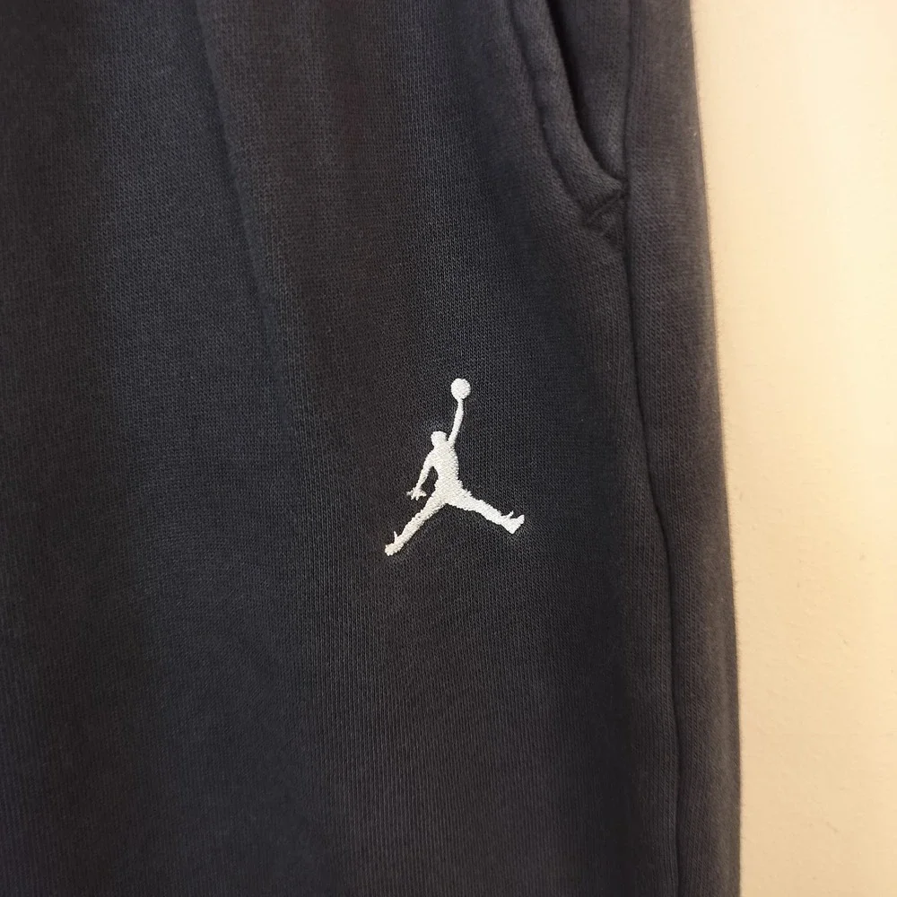 Air Jordan Sweatpants Mens Large Jumpman Fleece Jogger Athleisure Black